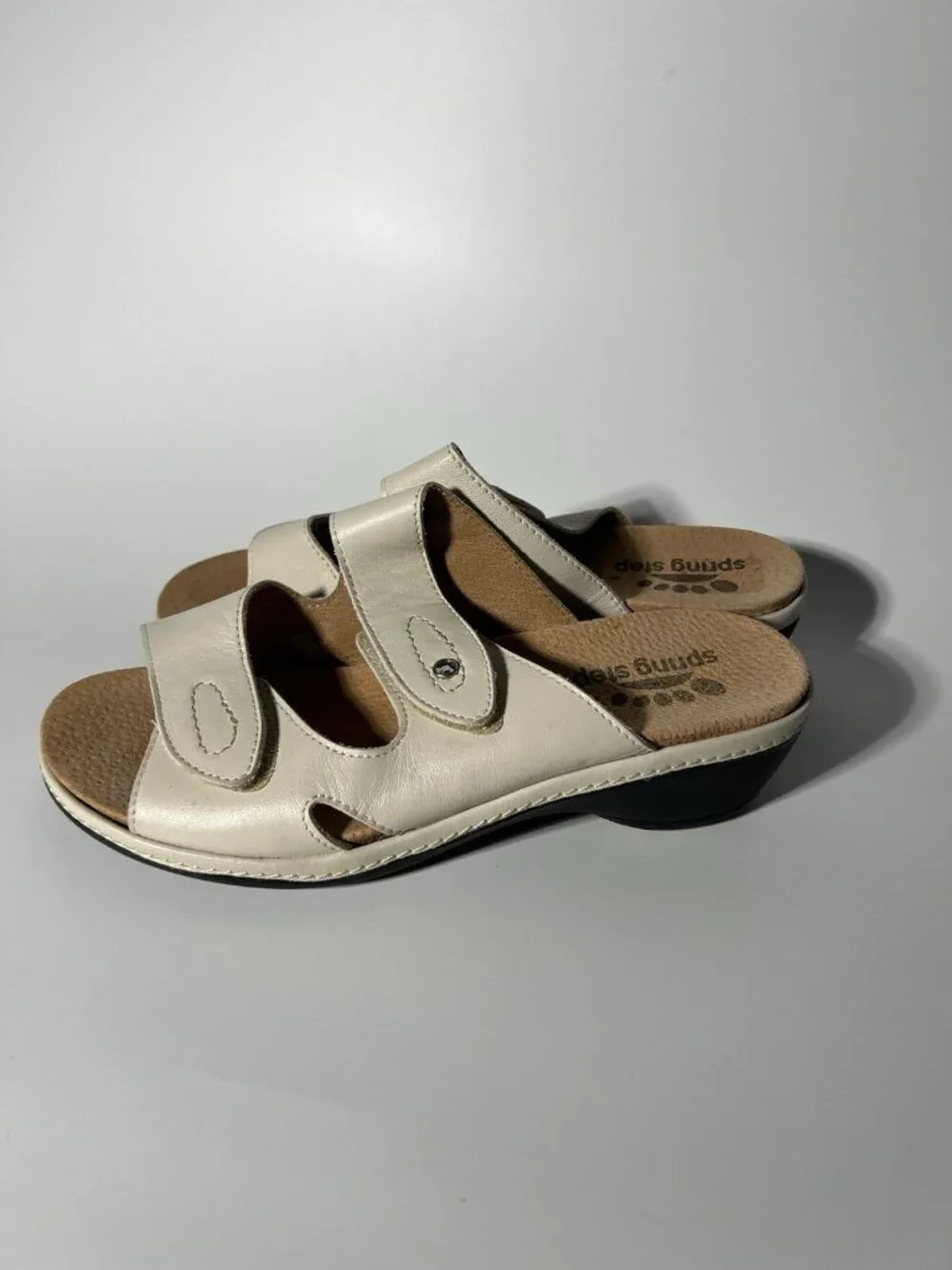 Spring Step Keesha Women’s Leather Shoes Tan EU 38 US 7.5-8 Comfort Casual